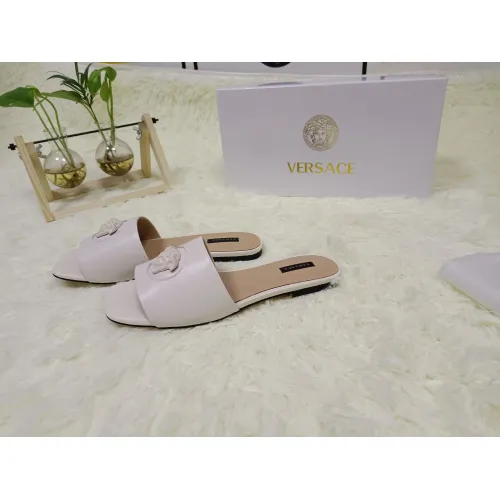 Cheap Versace Slippers For Women #1392832 Replica Wholesale [$80.00 USD] [ITEM#1392832] on Replica Versace Slippers