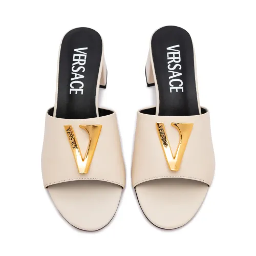Cheap Versace Slippers For Women #1392837 Replica Wholesale [$85.00 USD] [ITEM#1392837] on Replica Versace Slippers