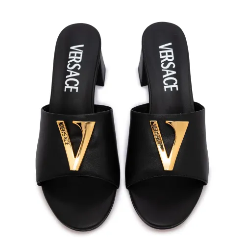 Cheap Versace Slippers For Women #1392839 Replica Wholesale [$85.00 USD] [ITEM#1392839] on Replica Versace Slippers