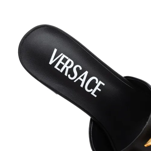 Cheap Versace Slippers For Women #1392839 Replica Wholesale [$85.00 USD] [ITEM#1392839] on Replica Versace Slippers