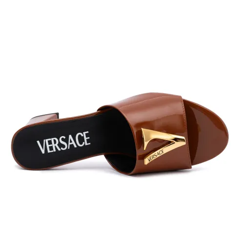 Cheap Versace Slippers For Women #1392843 Replica Wholesale [$85.00 USD] [ITEM#1392843] on Replica Versace Slippers