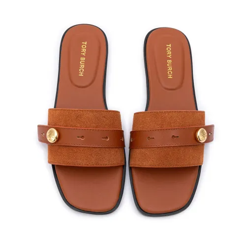 Cheap Tory Burch TB Slippers For Women #1392854 Replica Wholesale [$88.00 USD] [ITEM#1392854] on Replica Tory Burch TB Slippers