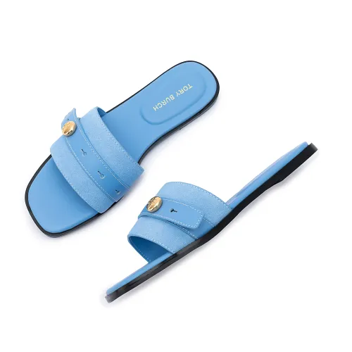 Cheap Tory Burch TB Slippers For Women #1392855 Replica Wholesale [$88.00 USD] [ITEM#1392855] on Replica Tory Burch TB Slippers