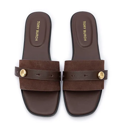 Cheap Tory Burch TB Slippers For Women #1392856 Replica Wholesale [$88.00 USD] [ITEM#1392856] on Replica Tory Burch TB Slippers