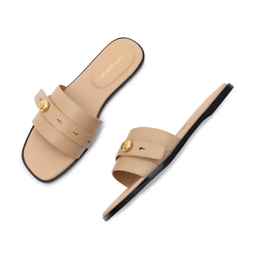 Cheap Tory Burch TB Slippers For Women #1392858 Replica Wholesale [$88.00 USD] [ITEM#1392858] on Replica Tory Burch TB Slippers