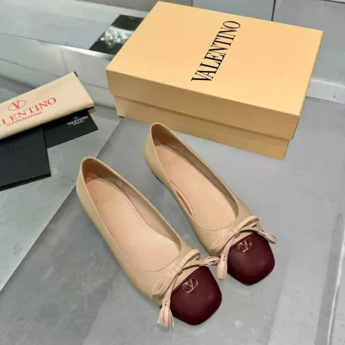 Cheap Valentino Flat Shoes For Women #1392879 Replica Wholesale [$105.00 USD] [ITEM#1392879] on Replica Valentino Flat Shoes