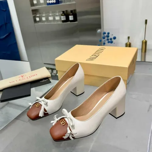 Cheap Valentino High-Heeled Shoes For Women #1392881 Replica Wholesale [$105.00 USD] [ITEM#1392881] on Replica Valentino High-Heeled Shoes