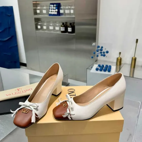 Cheap Valentino High-Heeled Shoes For Women #1392881 Replica Wholesale [$105.00 USD] [ITEM#1392881] on Replica Valentino High-Heeled Shoes