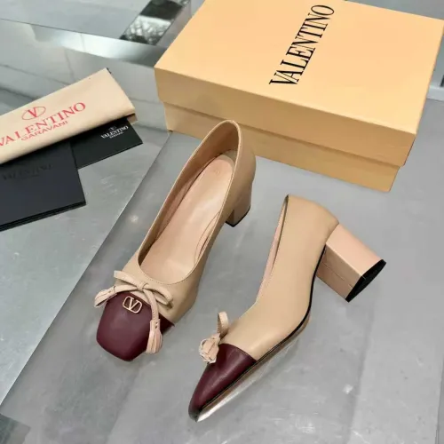 Cheap Valentino High-Heeled Shoes For Women #1392882 Replica Wholesale [$105.00 USD] [ITEM#1392882] on Replica Valentino High-Heeled Shoes