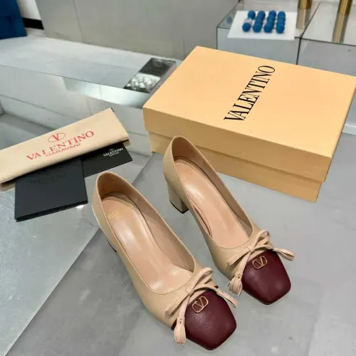 Cheap Valentino High-Heeled Shoes For Women #1392882 Replica Wholesale [$105.00 USD] [ITEM#1392882] on Replica Valentino High-Heeled Shoes