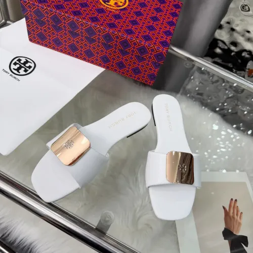 Cheap Tory Burch TB Slippers For Women #1392892 Replica Wholesale [$80.00 USD] [ITEM#1392892] on Replica Tory Burch TB Slippers