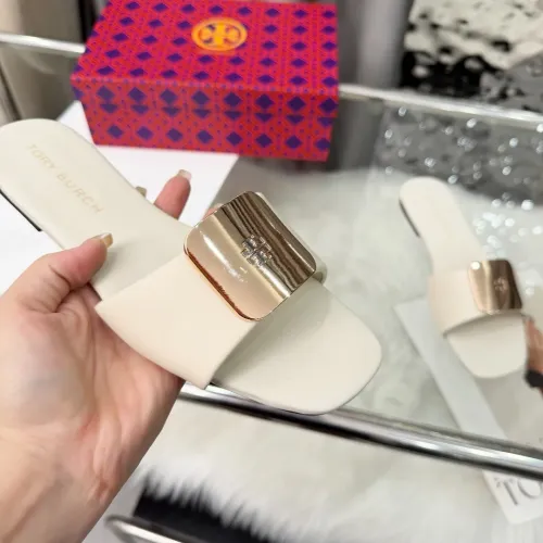 Cheap Tory Burch TB Slippers For Women #1392893 Replica Wholesale [$80.00 USD] [ITEM#1392893] on Replica Tory Burch TB Slippers