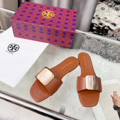 Cheap Tory Burch TB Slippers For Women #1392894 Replica Wholesale [$80.00 USD] [ITEM#1392894] on Replica Tory Burch TB Slippers
