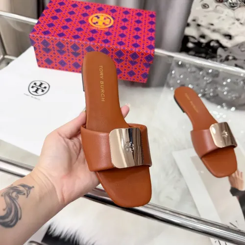 Cheap Tory Burch TB Slippers For Women #1392894 Replica Wholesale [$80.00 USD] [ITEM#1392894] on Replica Tory Burch TB Slippers