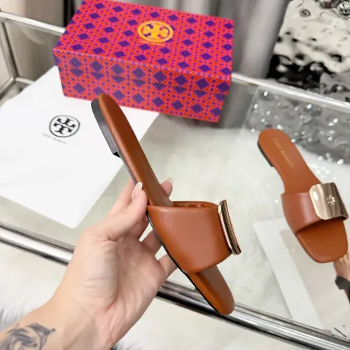 Cheap Tory Burch TB Slippers For Women #1392894 Replica Wholesale [$80.00 USD] [ITEM#1392894] on Replica Tory Burch TB Slippers
