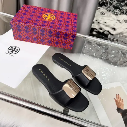 Cheap Tory Burch TB Slippers For Women #1392895 Replica Wholesale [$80.00 USD] [ITEM#1392895] on Replica Tory Burch TB Slippers