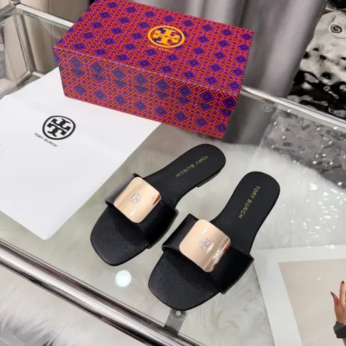 Cheap Tory Burch TB Slippers For Women #1392895 Replica Wholesale [$80.00 USD] [ITEM#1392895] on Replica Tory Burch TB Slippers