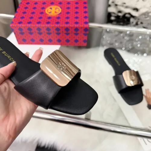 Cheap Tory Burch TB Slippers For Women #1392895 Replica Wholesale [$80.00 USD] [ITEM#1392895] on Replica Tory Burch TB Slippers