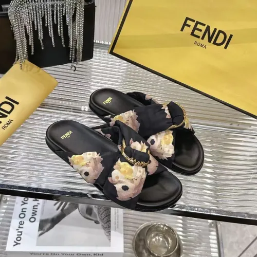 Cheap Fendi Slippers For Women #1392899 Replica Wholesale [$80.00 USD] [ITEM#1392899] on Replica Fendi Slippers