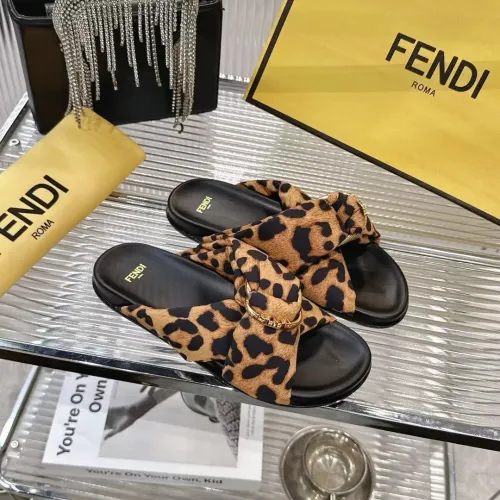 Cheap Fendi Slippers For Women #1392901 Replica Wholesale [$80.00 USD] [ITEM#1392901] on Replica Fendi Slippers