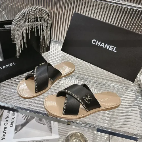 Cheap Chanel Slippers For Women #1392905 Replica Wholesale [$98.00 USD] [ITEM#1392905] on Replica Chanel Slippers