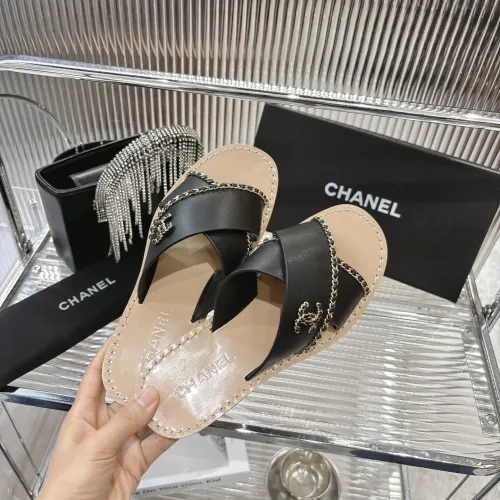 Cheap Chanel Slippers For Women #1392905 Replica Wholesale [$98.00 USD] [ITEM#1392905] on Replica Chanel Slippers