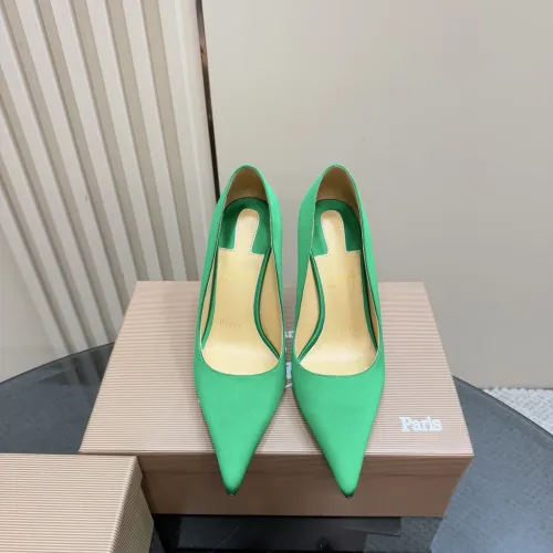 Cheap Christian Louboutin High-heeled shoes For Women #1392915 Replica Wholesale [$162.00 USD] [ITEM#1392915] on Replica Christian Louboutin High-heeled shoes