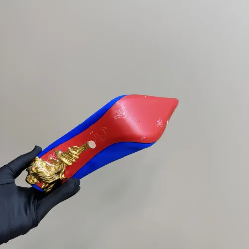 Cheap Christian Louboutin High-heeled shoes For Women #1392916 Replica Wholesale [$162.00 USD] [ITEM#1392916] on Replica Christian Louboutin High-heeled shoes
