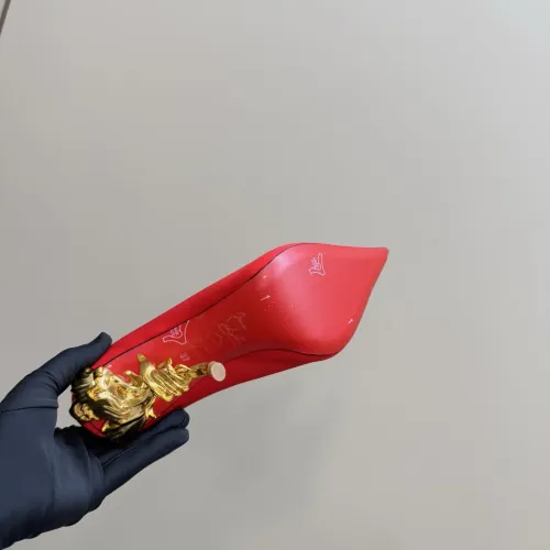 Cheap Christian Louboutin High-heeled shoes For Women #1392917 Replica Wholesale [$162.00 USD] [ITEM#1392917] on Replica Christian Louboutin High-heeled shoes