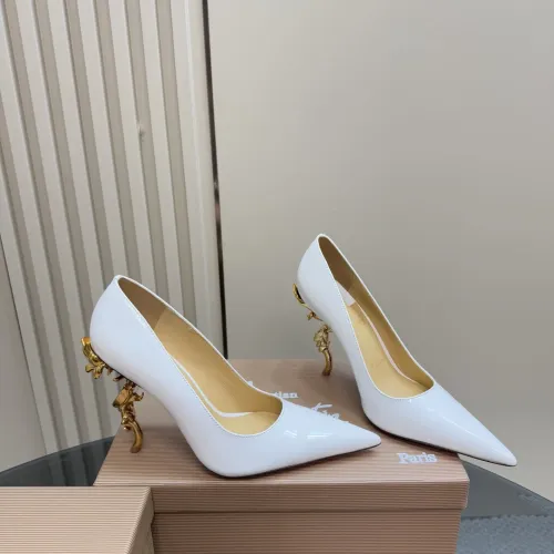Cheap Christian Louboutin High-heeled shoes For Women #1392919 Replica Wholesale [$162.00 USD] [ITEM#1392919] on Replica Christian Louboutin High-heeled shoes