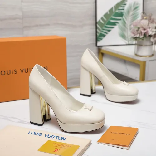 Cheap Louis Vuitton High-Heeled Shoes For Women #1392924 Replica Wholesale [$125.00 USD] [ITEM#1392924] on Replica Louis Vuitton High-Heeled Shoes