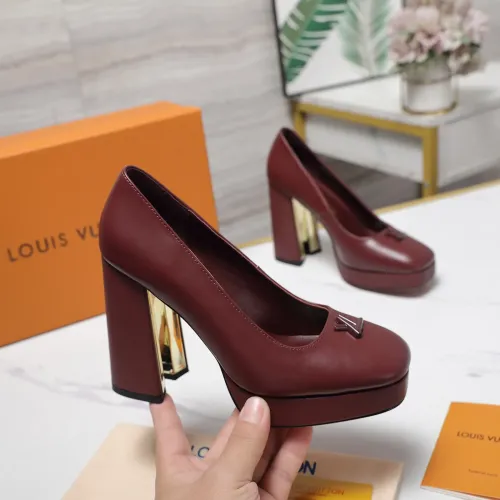 Cheap Louis Vuitton High-Heeled Shoes For Women #1392925 Replica Wholesale [$125.00 USD] [ITEM#1392925] on Replica Louis Vuitton High-Heeled Shoes