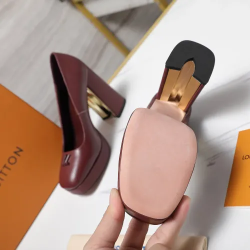 Cheap Louis Vuitton High-Heeled Shoes For Women #1392925 Replica Wholesale [$125.00 USD] [ITEM#1392925] on Replica Louis Vuitton High-Heeled Shoes
