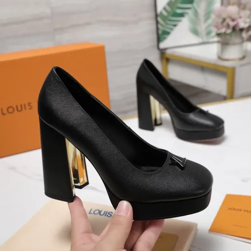 Cheap Louis Vuitton High-Heeled Shoes For Women #1392926 Replica Wholesale [$125.00 USD] [ITEM#1392926] on Replica Louis Vuitton High-Heeled Shoes
