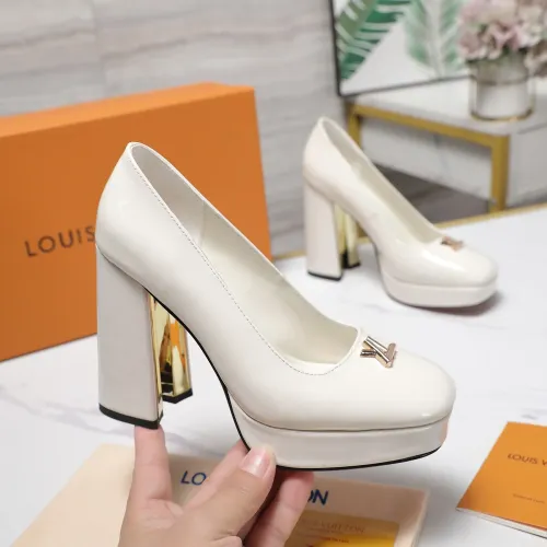 Cheap Louis Vuitton High-Heeled Shoes For Women #1392927 Replica Wholesale [$125.00 USD] [ITEM#1392927] on Replica Louis Vuitton High-Heeled Shoes