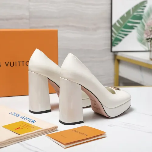 Cheap Louis Vuitton High-Heeled Shoes For Women #1392927 Replica Wholesale [$125.00 USD] [ITEM#1392927] on Replica Louis Vuitton High-Heeled Shoes