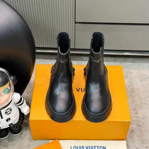 Cheap Louis Vuitton Boots For Women #1392941 Replica Wholesale [$115.00 USD] [ITEM#1392941] on Replica Louis Vuitton Boots