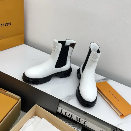 Cheap Louis Vuitton Boots For Women #1392943 Replica Wholesale [$140.00 USD] [ITEM#1392943] on Replica Louis Vuitton Boots