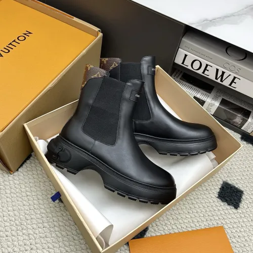 Cheap Louis Vuitton Boots For Women #1392944 Replica Wholesale [$140.00 USD] [ITEM#1392944] on Replica Louis Vuitton Boots