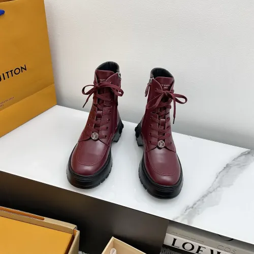 Cheap Louis Vuitton Boots For Women #1392945 Replica Wholesale [$150.00 USD] [ITEM#1392945] on Replica Louis Vuitton Boots