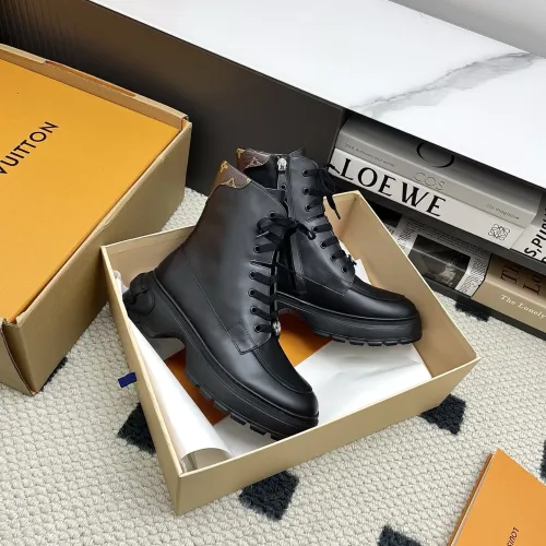 Cheap Louis Vuitton Boots For Women #1392946 Replica Wholesale [$150.00 USD] [ITEM#1392946] on Replica Louis Vuitton Boots