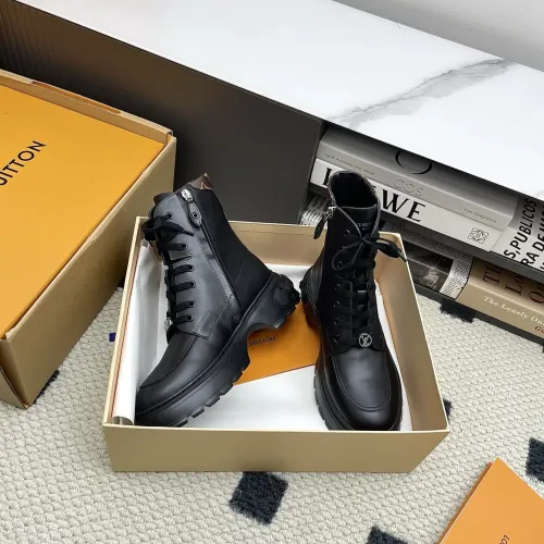 Cheap Louis Vuitton Boots For Women #1392946 Replica Wholesale [$150.00 USD] [ITEM#1392946] on Replica Louis Vuitton Boots