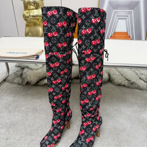 Cheap Louis Vuitton Boots For Women #1392951 Replica Wholesale [$140.00 USD] [ITEM#1392951] on Replica Louis Vuitton Boots