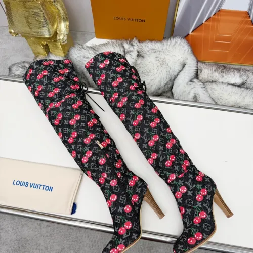 Cheap Louis Vuitton Boots For Women #1392951 Replica Wholesale [$140.00 USD] [ITEM#1392951] on Replica Louis Vuitton Boots