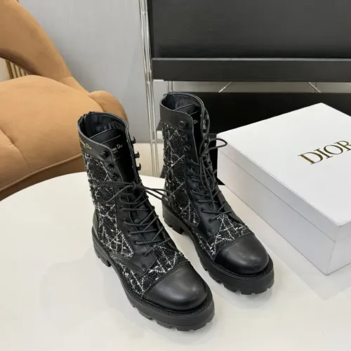 Cheap Christian Dior Boots For Women #1392955 Replica Wholesale [$112.00 USD] [ITEM#1392955] on Replica Christian Dior Boots