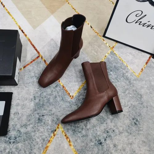 Cheap Yves Saint Laurent YSL Boots For Women #1392956 Replica Wholesale [$130.00 USD] [ITEM#1392956] on Replica Yves Saint Laurent YSL Boots