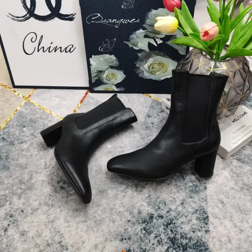 Cheap Yves Saint Laurent YSL Boots For Women #1392957 Replica Wholesale [$130.00 USD] [ITEM#1392957] on Replica Yves Saint Laurent YSL Boots