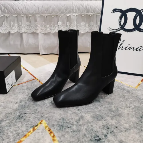 Cheap Yves Saint Laurent YSL Boots For Women #1392957 Replica Wholesale [$130.00 USD] [ITEM#1392957] on Replica Yves Saint Laurent YSL Boots