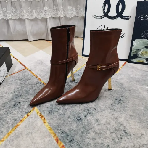 Cheap Yves Saint Laurent YSL Boots For Women #1392961 Replica Wholesale [$155.00 USD] [ITEM#1392961] on Replica Yves Saint Laurent YSL Boots