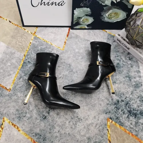 Cheap Yves Saint Laurent YSL Boots For Women #1392962 Replica Wholesale [$155.00 USD] [ITEM#1392962] on Replica Yves Saint Laurent YSL Boots